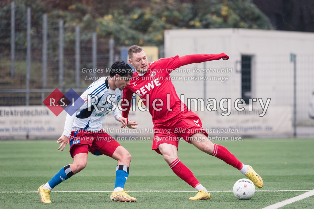 RS-1-087851 | Nicolas-Bernd Oliveira Kisilowski (#7, HSV, HSV I.), Dane Kummerfeld (#8, EN03, Torschütze)