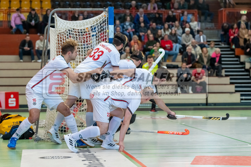 HK_20250118_101737 | 1/4 Finale 1. Bundesliga Halle Herren Crefelder HTC - Zehlendorfer Wespen am 18.1.2025 Halle Glockenspitz, Krefeld ,