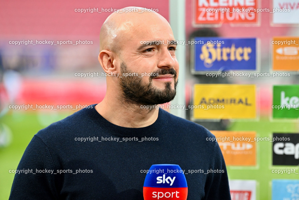 Austria Klagenfurt vs. FC Red Bull Salzburg | Headcoach FC Redbull Salzburg Onur Cinel, Austria Klagenfurt vs. FC Red Bull Salzburg, Austria Klagenfurt vs. FC Red Bull Salzburg am 24.04.2024 in Klagenfurt (Wörthersee Stadion ), Austria, (Photo by Bernd Stefan)