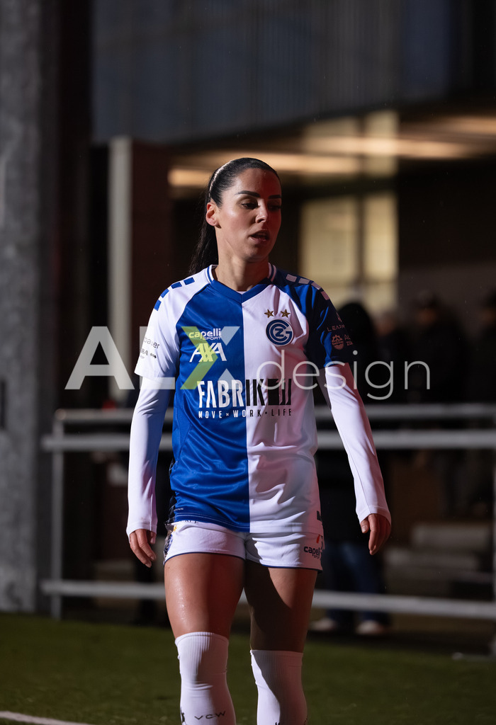 Fußball I Frauen I Saison 2025-2026 I AXA Women's Super League | Women I 14. Spieltag I Grasshoppers Club Zürich - FC Luzern I 14.02.2026 | 7 Qëndresa Krasniqi (AL) (GC Zürich) – Mittelfeld - Realisiert mit Pictrs.com