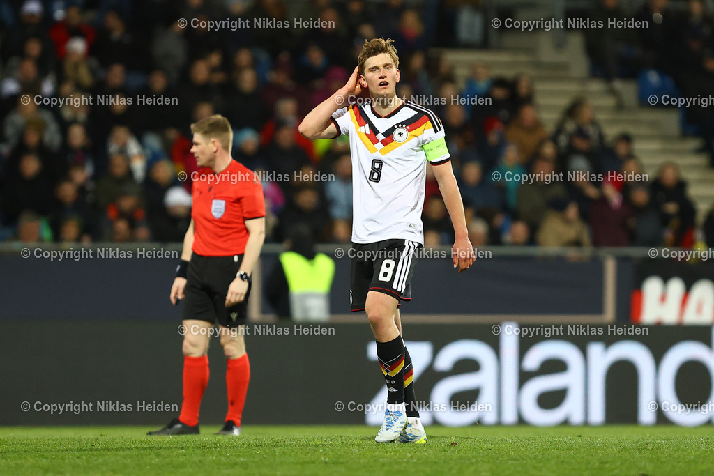NH_DeutschlandU21_NordirlandU21_U21EMQualifikation_27032026 | #8 Aljoscha Kemlein (Deutschland U21)Fußball I Junioren I U21-EM-Qualifikation I Saison 2025-2026 I 8. Spieltag I Deutschland U21 - Nordirland U21 I 27.03.2026 I Eintracht-Stadion