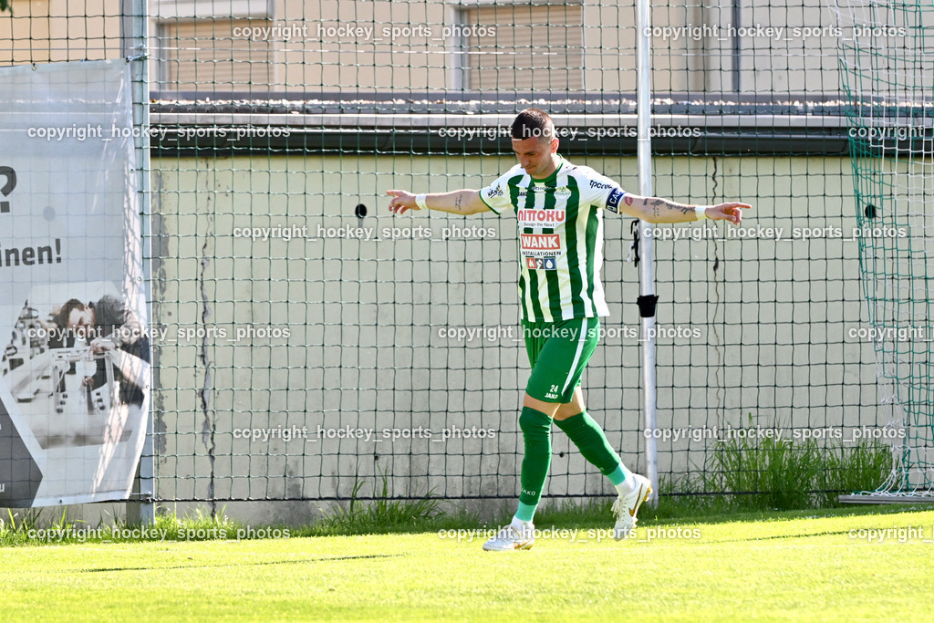 SV Donau vs. Union Matrei | Jubel #24 Zoran Vukovic SV Donau,  SV Donau vs. Union Matrei, SV Donau vs. Union Matrei am 03.05.2026 in Klagenfurt (Sportplatz Donau), Austria, (Photo by Bernd Stefan)