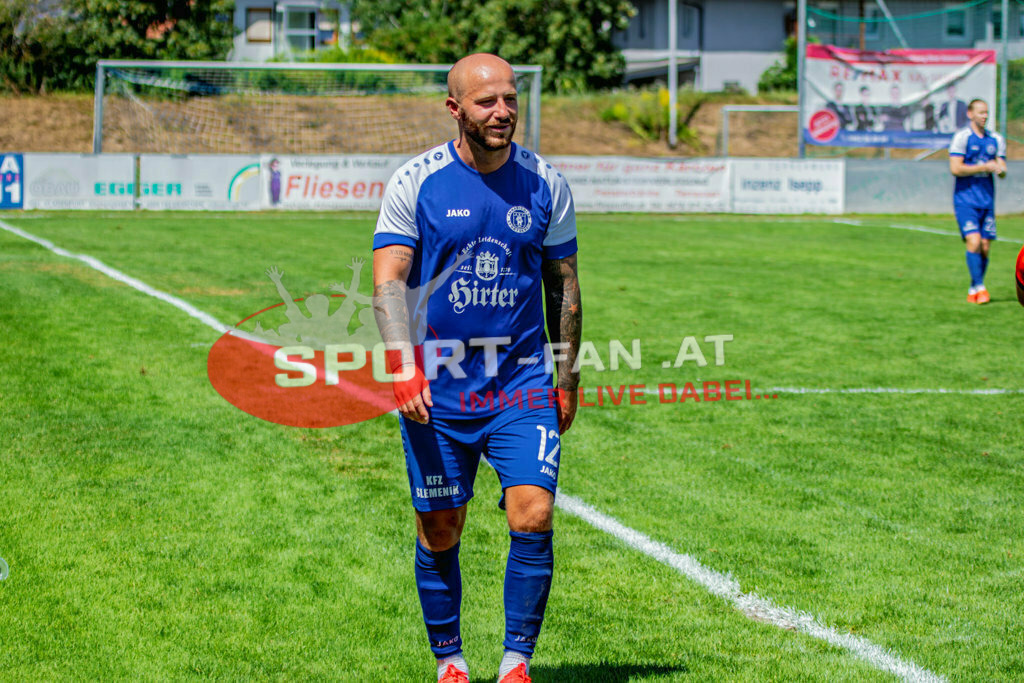 ASV Klagenfurt - Donau Klagenfurt | Said Djulic (ASV Klagenfurt #12) ; ASV Klagenfurt - Donau Klagenfurt am 31.07.2022 in Klagenfurt
(ASV Platz Annabichl), AUSTRIA, (Photo by Ernst Krawagner sport-fan.at) - Realisiert mit Pictrs.com