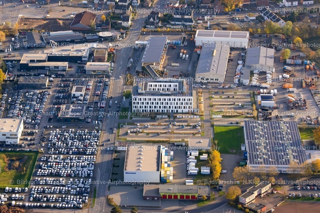 Luftbild Moers-5755 | Luftbildfotografie Unternehmens-Verwaltungsgebäude der ENNI-Gruppe auf dem Gelände der alten Schreinerei Cleve auf dem Jostenhof-Areal Am Jostenhof in Moers - Realisiert mit Pictrs.com