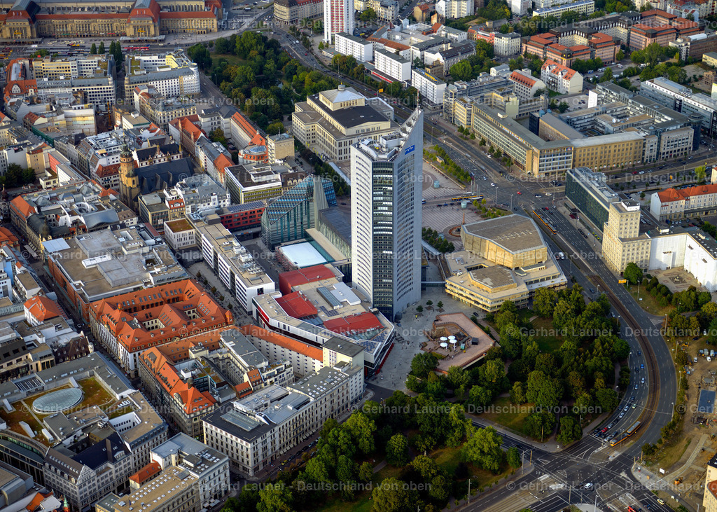3293894 | LEIPZIG 14.09.2020 Stadtansicht des Innenstadtbereiches im Ortsteil Zentrum in Leipzig im Bundesland Sachsen, Deutschland. Weiterführende Informationen bei: Stadt Leipzig. // City view on down town in the district Zentrum in Leipzig in the state Saxony, Germany. Further information at: Stadt Leipzig. Foto: Gerhard Launer