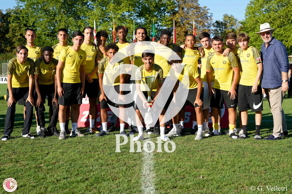 GenevaCup Final Ceremonies -  v  | during the GenevaCup Final Ceremonies at Stade des Arberes in Meyrin, Switzerland