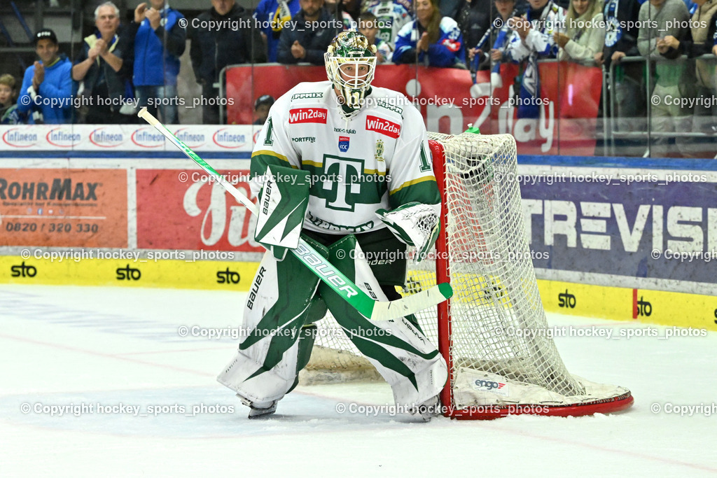 EC IDM WÄRMEPUMPEN VSV vs. FTC-TELEKOM JÉGKORONG | #1 Bence Balizs FTC-Telekom, EC IDM WÄRMEPUMPEN VSV vs. FTC-TELEKOM JÉGKORONG, EC IDM WÄRMEPUMPEN VSV vs. FTC-TELEKOM JÉGKORONG am 19.10.2025 in Villach (Stadthalle Villach), Austria, (Photo by Bernd Stefan)