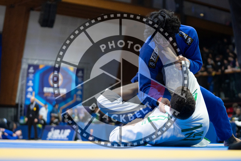 20240119PBB2012 | Fighters compete during the IBJJF European Championship in Paris, France, on January 19, 2024.