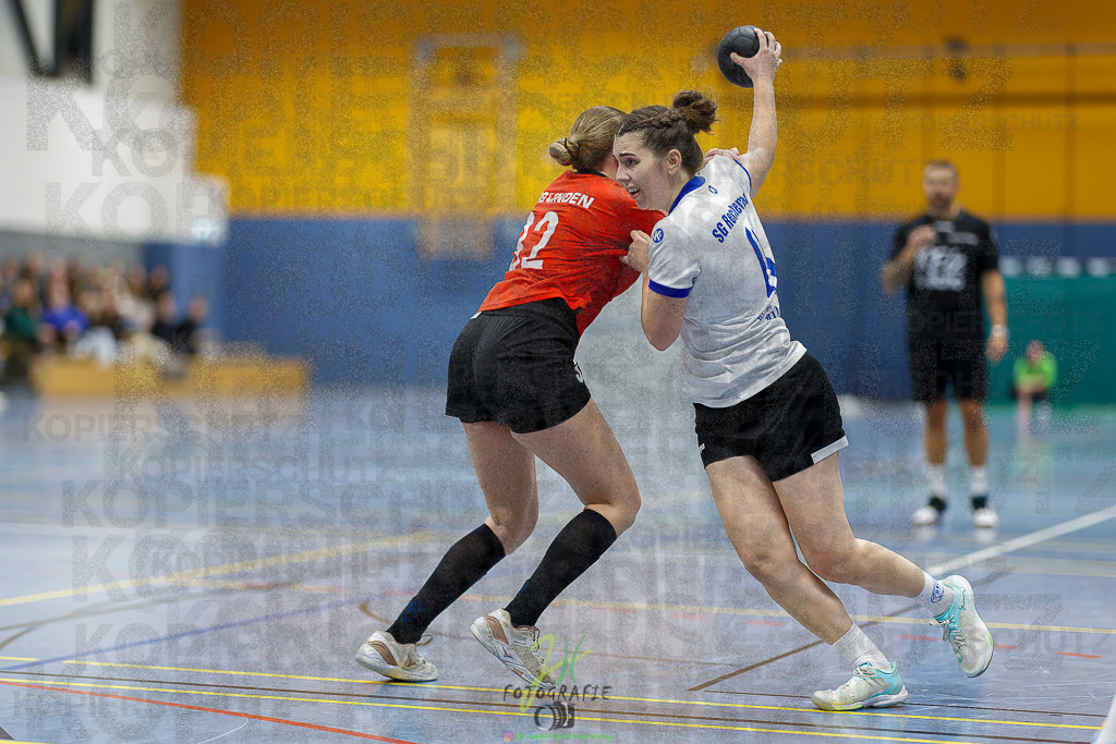 Frauen 2. Bezirksklasse; SG Rechtenbach - HSG Linden II | Frauen 2. Bezirksklasse; SG Rechtenbach - HSG Linden II am 16.11.2025 in Rechtenbach (Sporthalle Rechtenbach)Photo © 2025 - Jörg Heinrich - Realisiert mit Pictrs.com