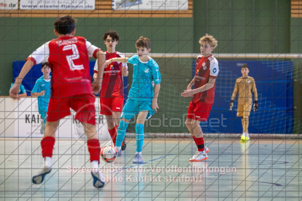20251213_120242_0804 | SGM Do/Rei U14 - TSG 1899 Hoffenheim27. internationaler Prinzing Junior Cup in der Donzdorfer Lautertalhalle - 13.12.2025,Foto: PhotoPeet-Sportfotografie/Peter Harich
