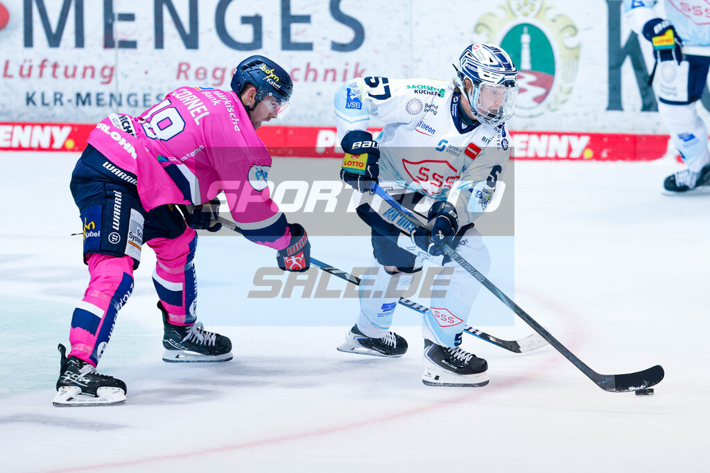 Eishockey | Emil Johansson (re.) und Eric Cornel - © Sportfoto-Sale (Jan Brüggemann)E - Realisiert mit Pictrs.com