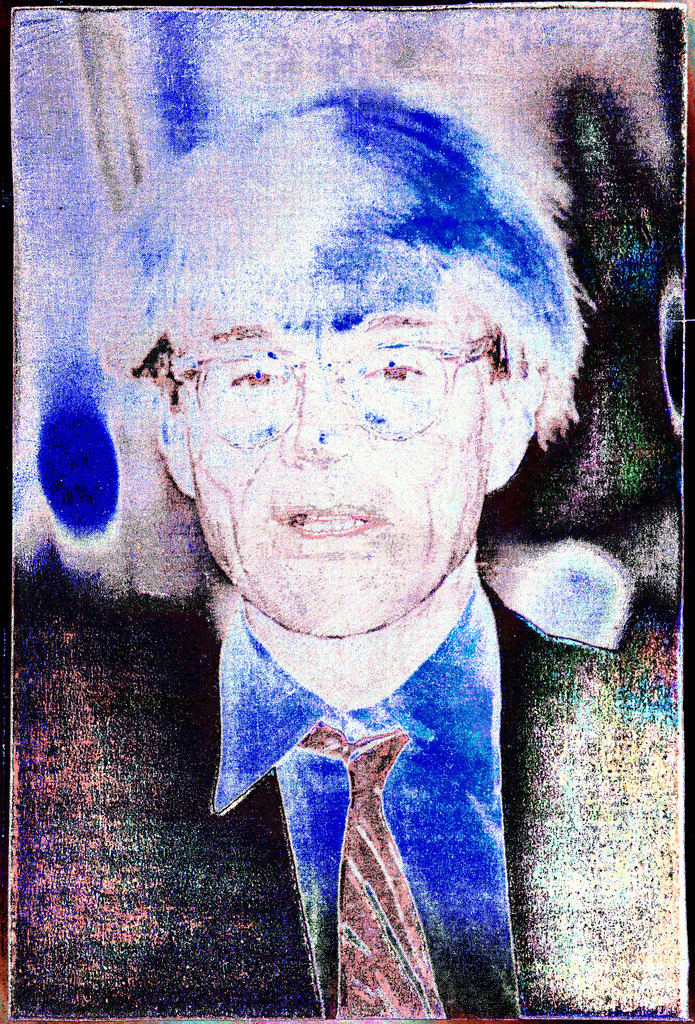 01_01Warhol_NY1983_3036_Coloured-Ausschn 1 | Veroeffentlichung nur gegen: Nennung, Honorar, Beleg an: Beege-Fotodesign Renchtalblick 44, 77767 Appenweier, Konto 6248322 BLZ 66490000 Volksbank Offenburg IBAN DE81 6649 0000 0006 2483 22  BIC: GENODE61OG1
Bildhonorar nach MFM oder Absprache.