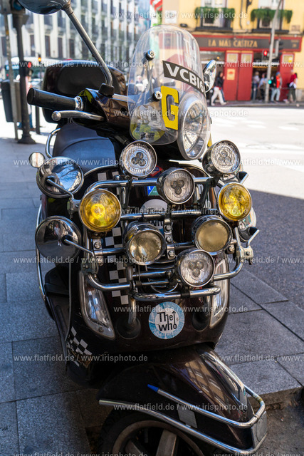 Roller mit Lampen | Madrid