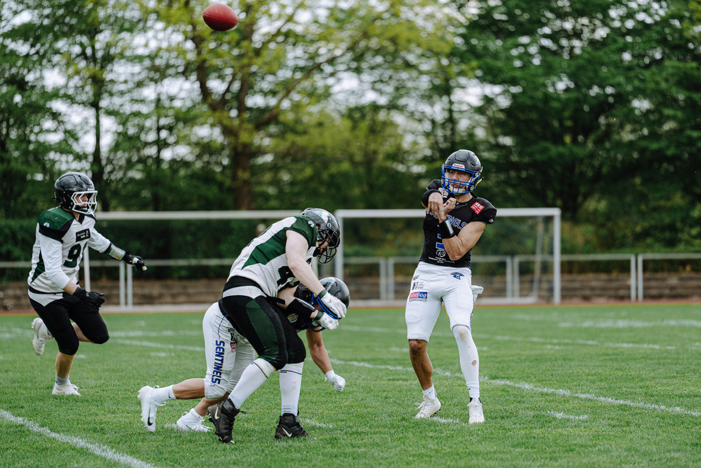 Bad Homburg Sentinels vs KIT Engineers, American Football,Testspiel, 18.04.2026 | Bad Homburg Sentinels vs KIT Engineers - Realisiert mit Pictrs.com