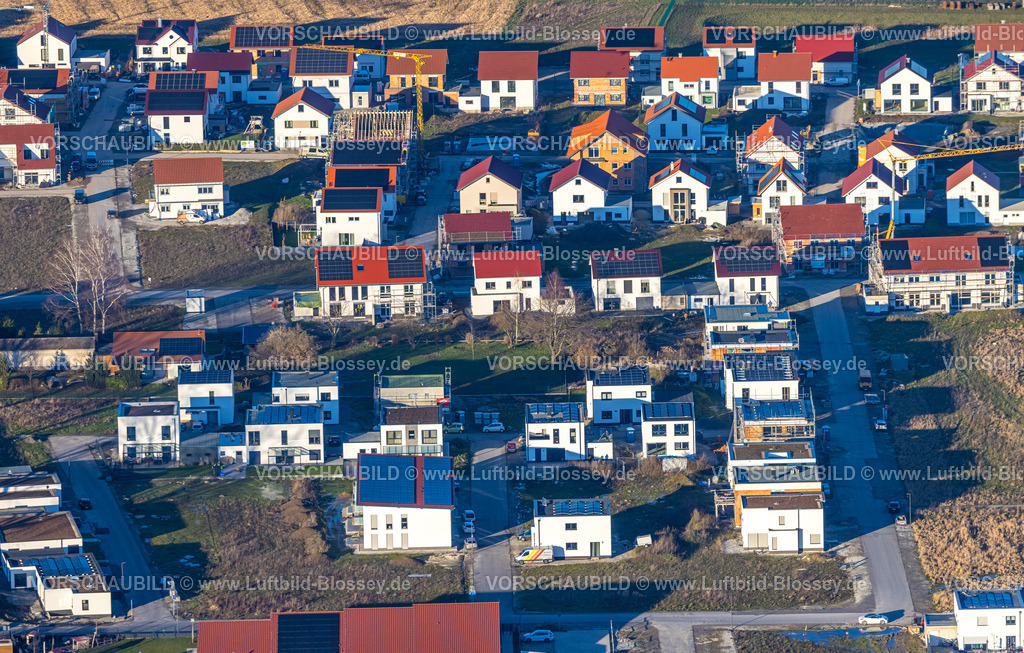 Soest230206224 | Luftbild, Baugebiet Wohnquartier Neuer Soester Norden, zwischen Oestinghauser Landstraße und Weslarner Weg, Walburger, Soest, Soester Börde, Nordrhein-Westfalen, Deutschland