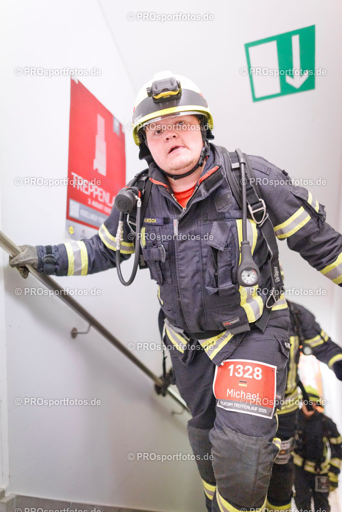 KölnTurm Treppenlauf; Köln, 03.08.2025 | Impressionen vom KölnTurm Treppenlauf am 03.08.2025 in Köln (Nordrhein-Westfalen). 