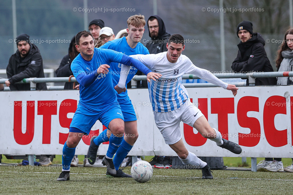 BQ3I4332 | 19.02.2023; Testspiel; Kunstrasenplatz Frohnhausen; SSV Oranien Frohnhausen : TSV Bicken
