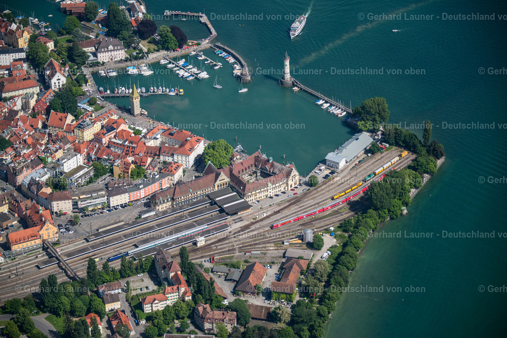 3804441 | Bahnhof und Hafen Lindau