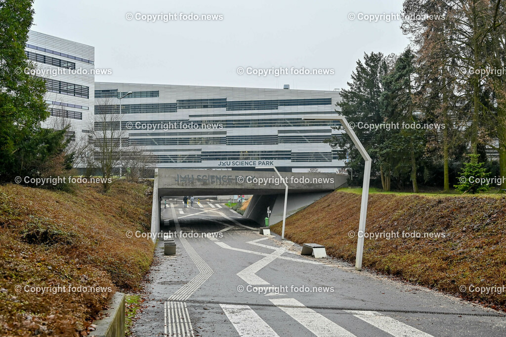 JKU Linz_ Johannes Kepler Universitaetsgelaende Linz_ 03.01.2023-4 | 03.01.2023, Johannes Kepler Universitaet Linz, AUT, JKU Gelaende, Johannes Kepler Universitaet Linz, im Bild JKU, Johannes Kepler Universitaetsgelaende Linz, Science Park