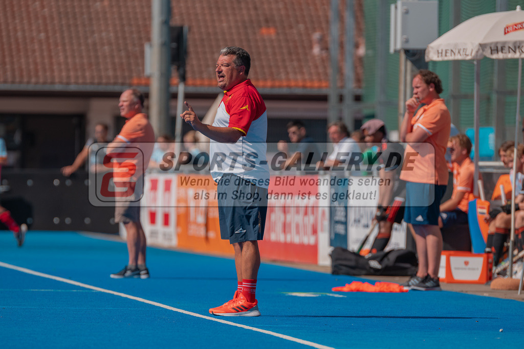 HK_20230711_101303 | Euro Hockey MU18 Spain vs Netherlands Championship Girls &amp; Boys am 11.7.2023 CHTC , Krefeld ,