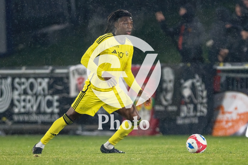 dieci Challenge League - FC Stade Nyonnais v Neuchatel Xamax FCS |  during the dieci Challenge League match between FC Stade Nyonnais and Neuchatel Xamax FCS at Centre sportif de Colovray in Nyon, Switzerland