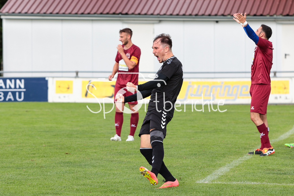 Stadtmeisterschaft Aichach | Finale Ecknach vs Zell / Jubel nach 1-1