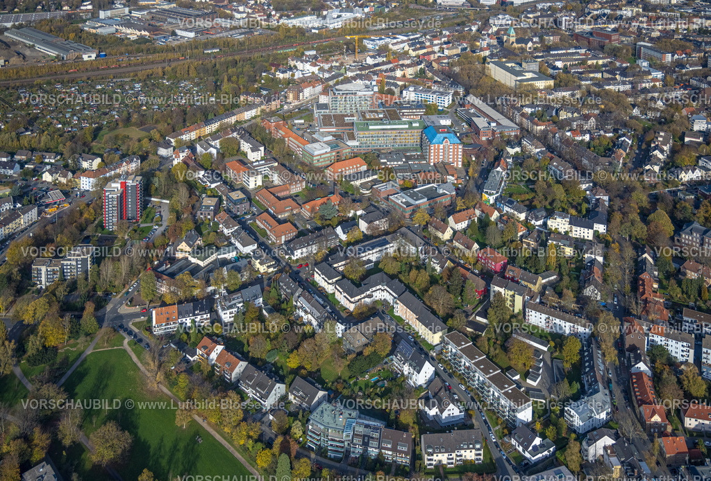 Bochum221100858 | Luftbild, Universitätsklinikum Bergmannsheil, Südinnenstadt, Bochum, Ruhrgebiet, Nordrhein-Westfalen, Deutschland
