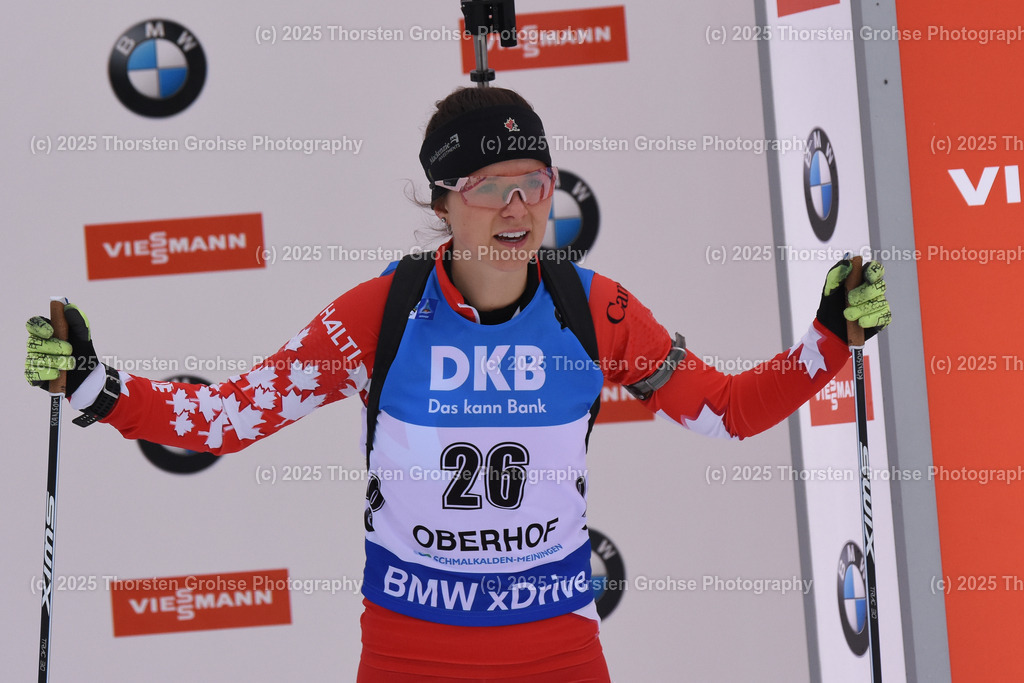 IBU WC Biathlon Oberhof 2018 | RANSOM Julia (CAN) beim Start; IBU WC Biathlon Oberhof 2018, 7.5 km Sprint Frauen am 04.01.2018 in der DKB Ski Arena in Oberhof, (Deutschland) - Realisiert mit Pictrs.com