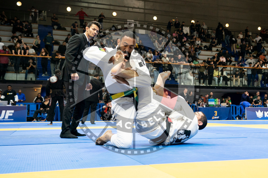 20240124PBB02764 | Fighters compete during the second day of the IBJJF European Championship in Paris, France, on January 24, 2024.