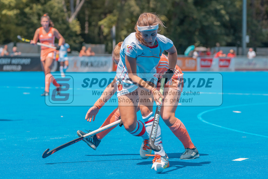 HK_20230711_101104 | Euro Hockey WU18 Spain vs Netherlands Championship Girls & Boys am 11.7.2023 CHTC , Krefeld ,