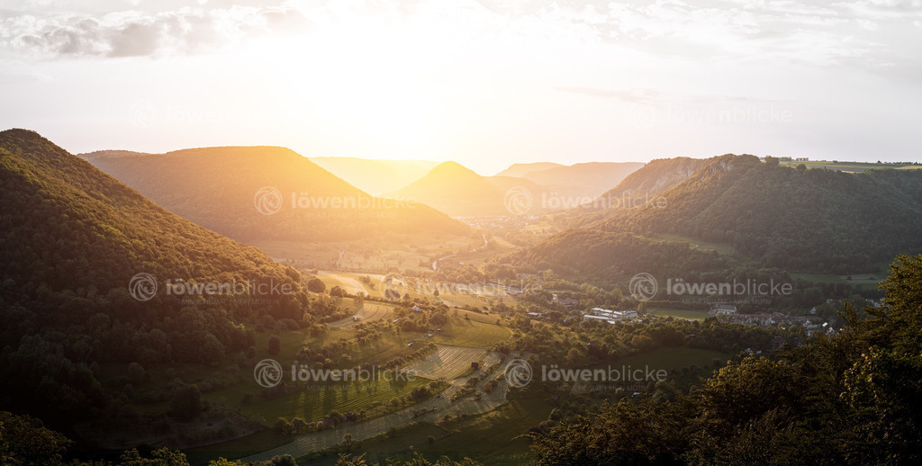 Sonnenuntergang im oberen Filstal | löwenblicke | shop