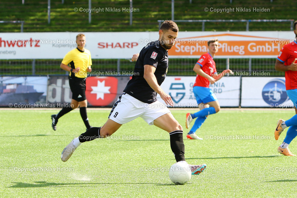 NH_Teutonia05_SVDrochtersenAssel_RegionalligaNord_15092024 | #9 Christian Stark (Teutonia 05)Fußball I Herren I Regionalliga Nord I Saison 2024-2025 I 9. Spieltag I Teutonia 05 - SV Drochtersen/Assel I 15.09.2024 I Stadion Hoheluft