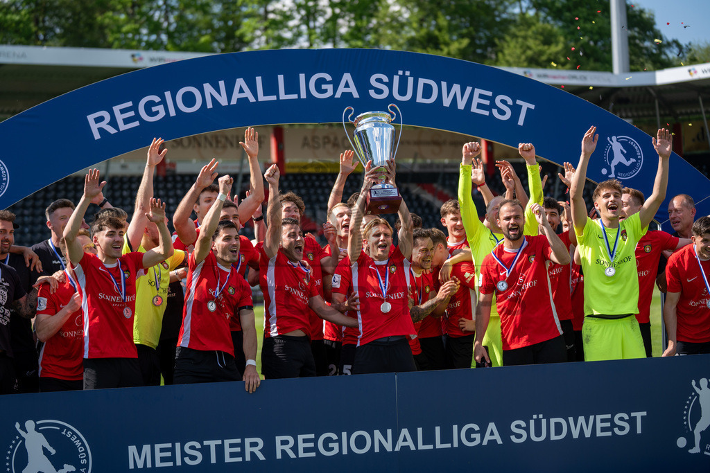 SG Sonnenhof Großaspach vs. SG Barockstadt Fulda-Lehnerz, Fussball, Regionalliga Suedwest, 33. Spieltag, 09.05.2026 | #,SG Sonnenhof Großaspach vs. SG Barockstadt Fulda-Lehnerz, Fussball, Regionalliga Suedwest, 33. Spieltag, 09.05.2026