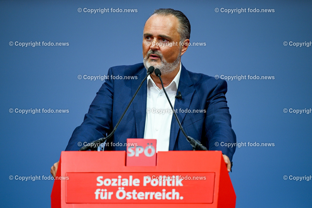 Bundesparteitag SPOE in Linz Design Center_ 03.06.2023-48 | 03.06.2023, Linz, AUT, Bundesparteitag SPOE in Linz Design Center, im Bild Hans-Peter Doskozil (SP, LH Burgenland)