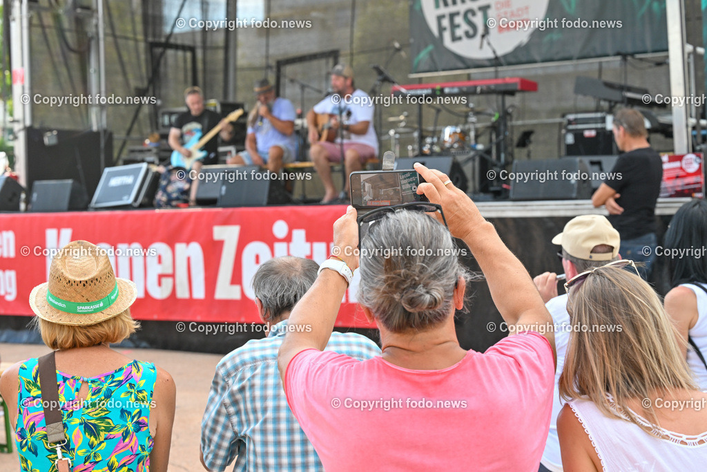 Linzer Kronefest 2023_ 18.08.2023-24 | 18.08.2023, Linzer Kronefest 2023, AUT, im Bild Linzer Kronefest 2023, Local Hero

T R and B (Thomas und Gunnar Rachbauer) - anstelle der Hiaschn