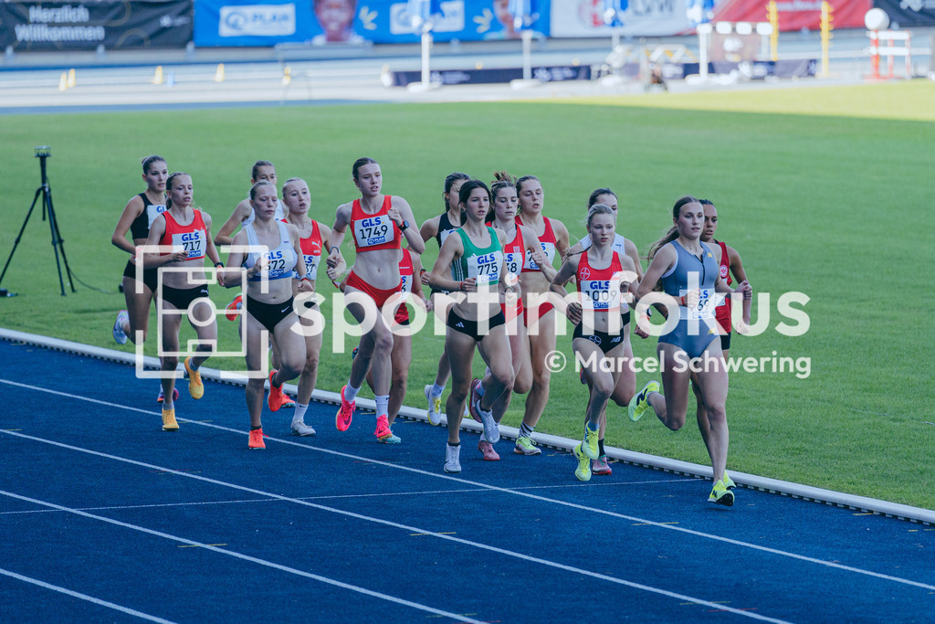 Deutsche Meisterschaften U20 / U16 2026 | 1500-Meter-Lauf, Deutsche Meisterschaften der U20 &amp; U16 2026, Lohrheidestadion Bochum-Wattenscheid, 10.07.2026. Foto: Marcel Schwering / sportimfokus - Realisiert mit Pictrs.com