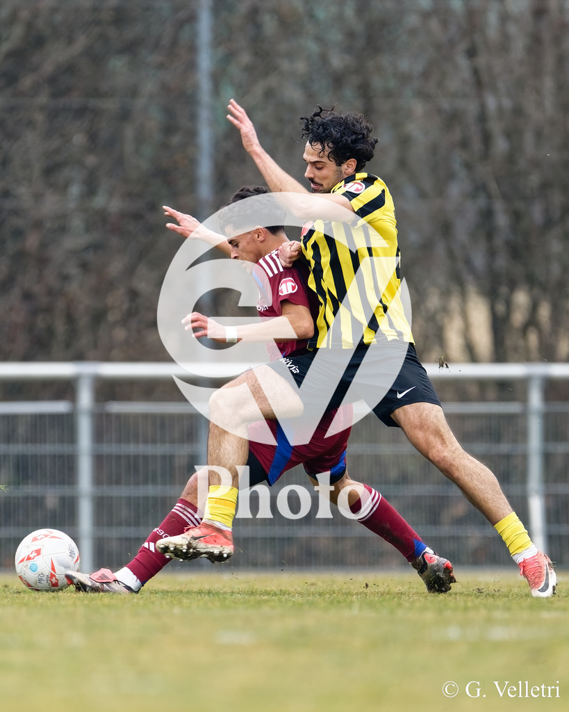 1ere Ligue Classic - Meyrin FC v Servette FC M-21 | during the 1ere Ligue Classic game between Meyrin FC and Servette FC M-21 at Stade des Arberes in Meyrin, Switzerland