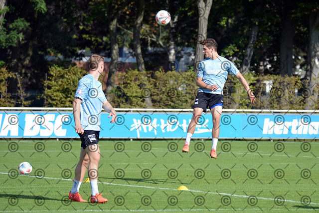 RGE_5628b | Hertha BSC, 2.Bundesliga, Herren, Saison 2025/26, Training, Janne Berner ( Hertha BSC ), Montag 08.09. 2025,    Foto:  Ralf Gebhardt - Realisiert mit Pictrs.com