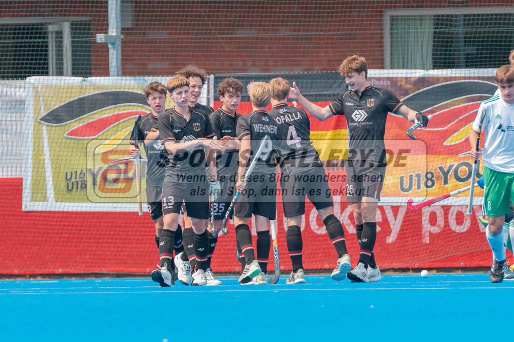 HK_20230713_101964 | Euro Hockey MU18 Germany vs Ireland Championship Girls &amp; Boys am 13.7.2023 CHTC , Krefeld ,