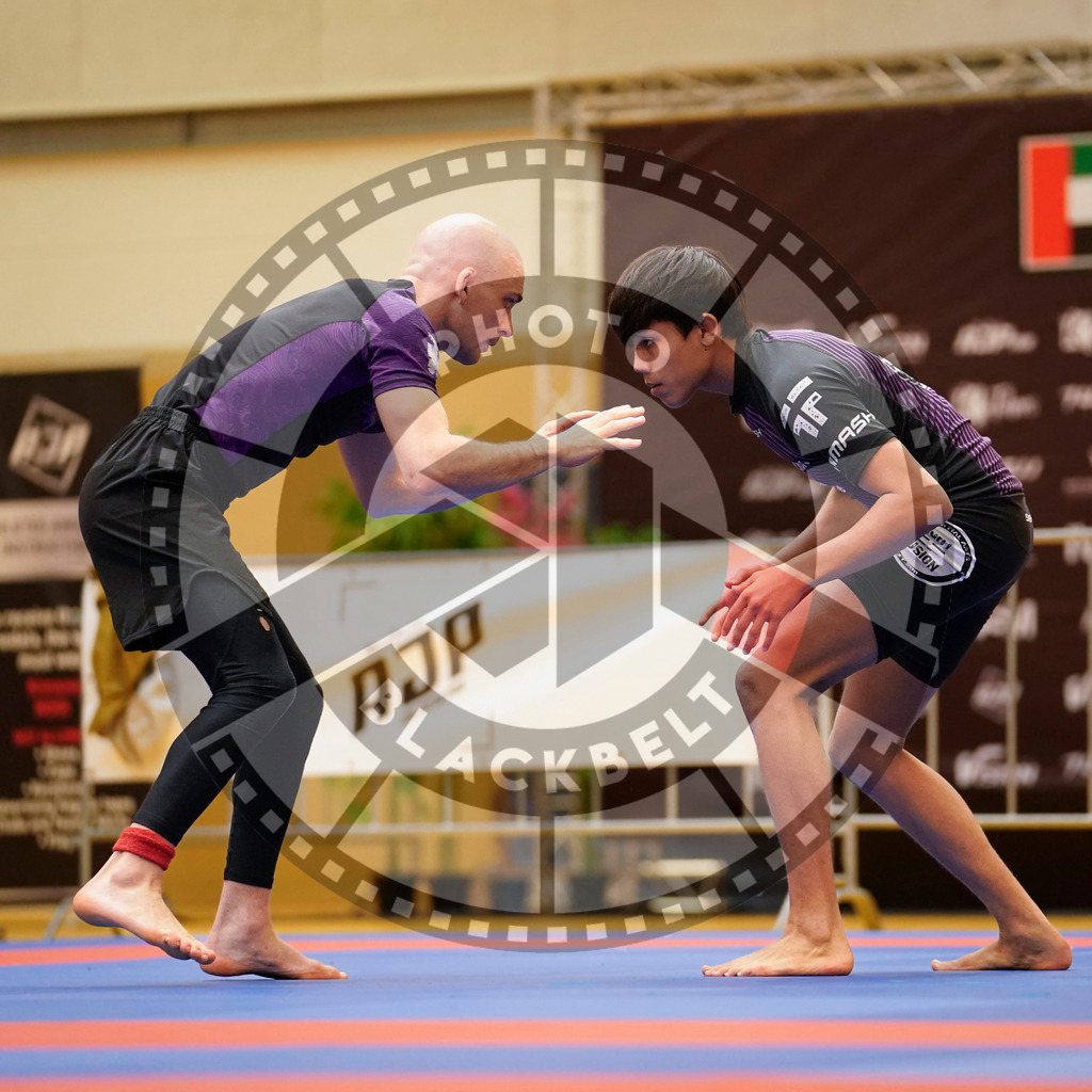 20240203PBB09503 | Fighters compete during the Brazilian Jiu-Jitsu Championship of the AJP Tour in Maintal by Frankfurt am Main, Germany, on February 2, 2024.