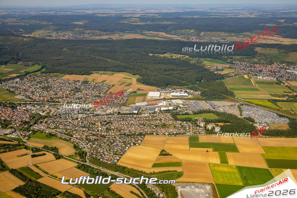 Das Luftbild zeigt :  Illingen - Die Luftaufnahme wurde 2024 vom UL-Flugzeug aus erstellt ( keine Drohne ) - Hochauflösende Luftaufnahme - Für grossformatige Ausdrucke geeignet. Die Geschenkidee !Mit Lizenz und Bildrechte bestellbar