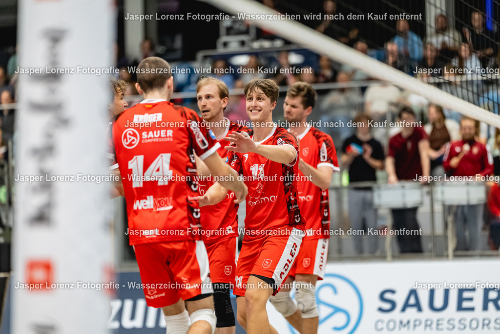 Volleyball I HeVV Humann Essen rren I Saison 2026-2027 I 2. Bundesliga Nord I 06. Spieltag I Kieler TV - VV Humann Essen | Jasper Lorenz Fotografie - Realisiert mit Pictrs.com