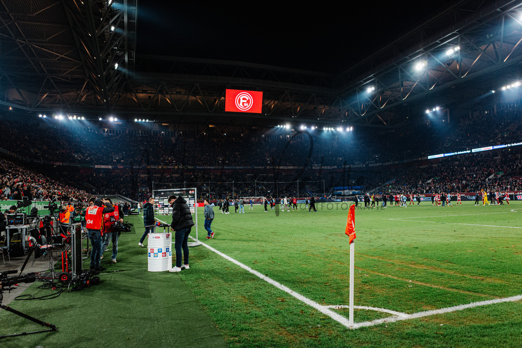 2. Bundesliga, Saison 2023/24, 25. Spieltag: Fortuna Düsseldorf - Hamburger SV | Düsseldorf, 08.03.2024: 2. Bundesliga, 25. Spieltag, Fortuna Düsseldorf gegen Hamburger SV in der Merkur Spiel-Arena in Düsseldorf. Foto: sportfotografie.ms | Markus Paletta - Realisiert mit Pictrs.com