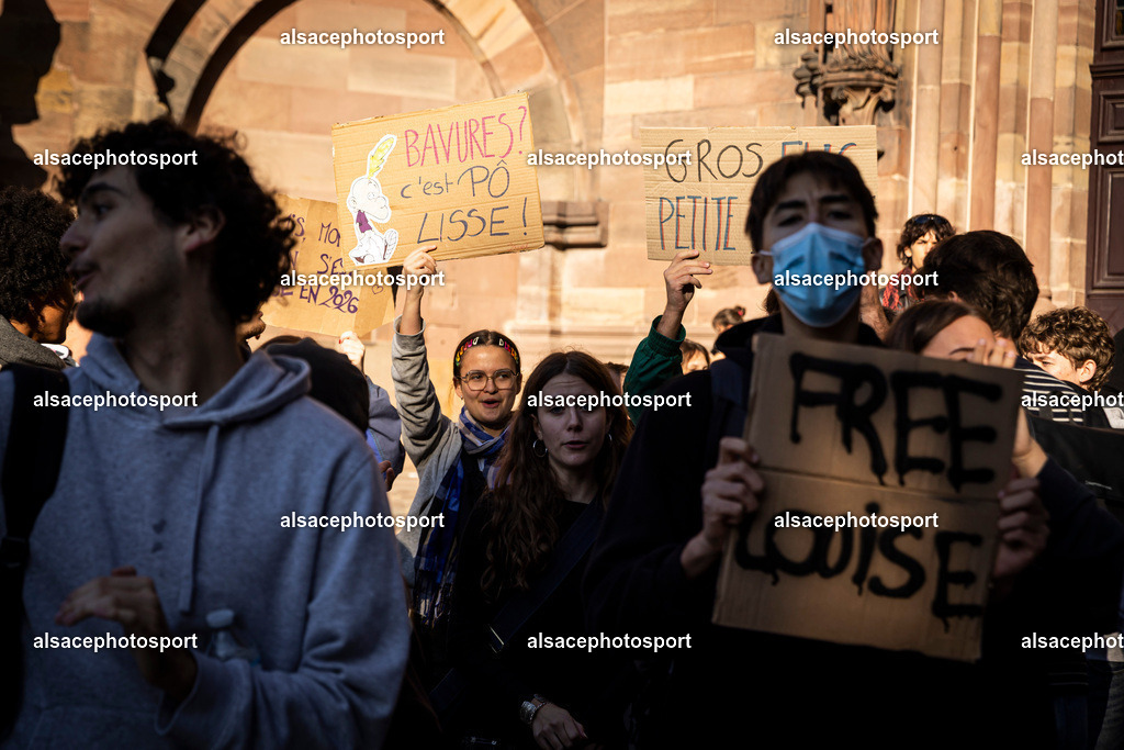 _B7A8919 | manifestation de lycéens à Strasbourg, le 6 octobre 2026, dans le cadre d’un mouvement national de protestation contre les conditions d’apprentissage. - Realisiert mit Pictrs.com