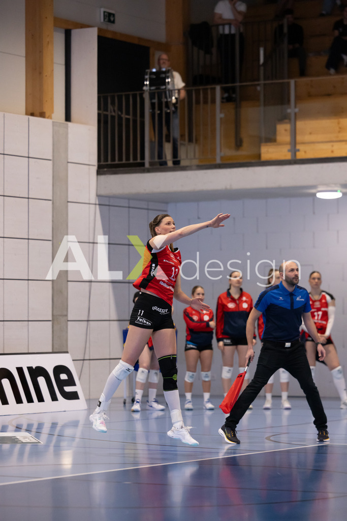 Volleyball I Frauen I Saison 2025-2026 I Volleyball NLA | Women I 1/4 Finals I  BIWI VFM - VC Kanti Schaffhausen I 01.03.2026 | 11 Kateřina Holásková (CZ) (VC Kanti Schaffhausen) – Mitte - Realisiert mit Pictrs.com