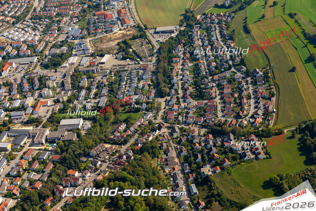 Aktuelles Luftbild von Gemling bad-abbach - Die Luftaufnahme wurde 2020 mittels UL-Flugzeug erstellt ( keine Drohne ) - hochauflösende Kamera-Systeme von  Canon -Beste Qualität - Für grossformatige Ausdrucke geeignet. Die Geschenkidee !