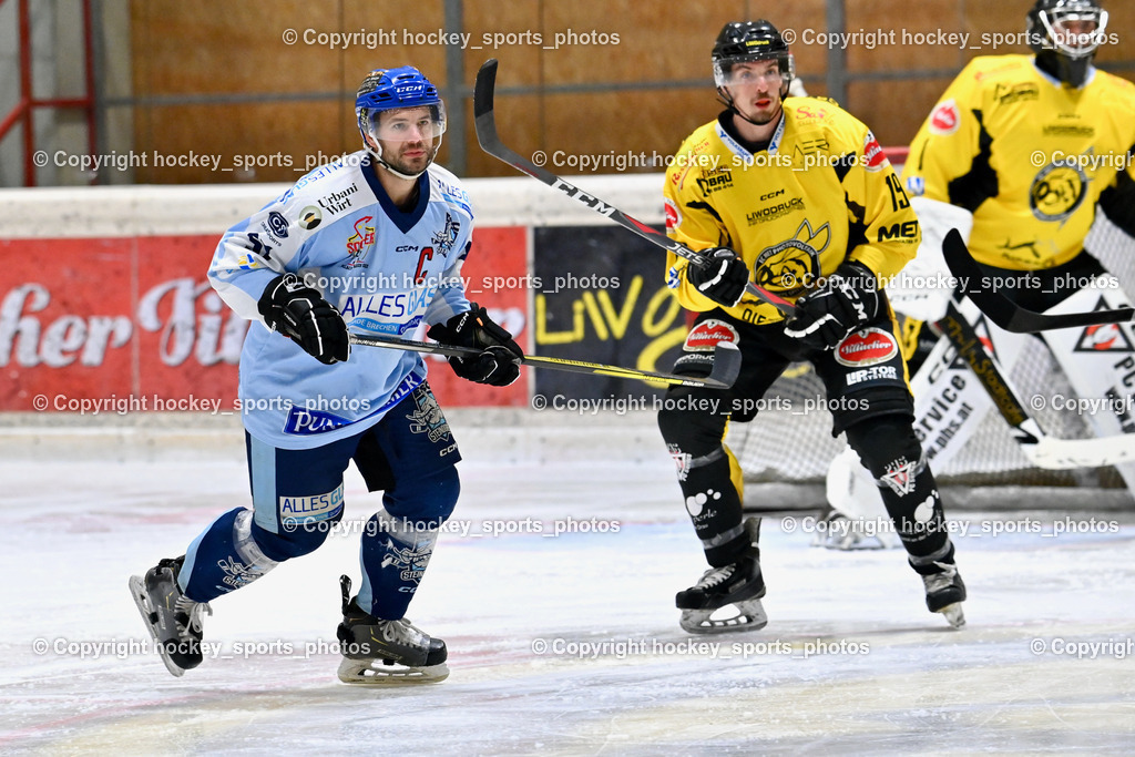 EC Spittal Hornets vs. ESC Steindorf 28.10.2023 | #57 Wilfan Franz, #19 Unterlerchner Wolfgang