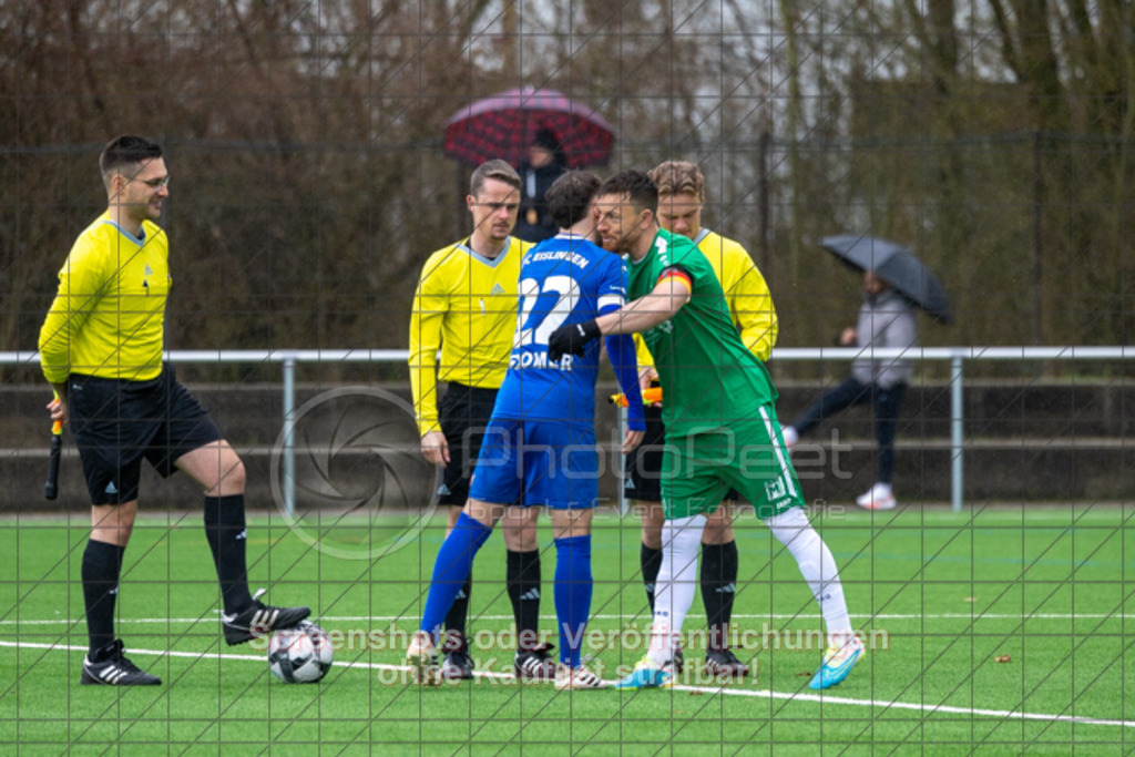 20260314_153448_0066 | #,1.FC Eislingen (blau) vs. GSV Maichingen (grün), Fussball, Landesliga 2 - wfv, 18. Spieltag, Saison 2025/2026, Kunstrasenplatz am Eichenbach, Haldenstraße, 73054 Eislingen, 14.03.2026 - 15:00 Uhr,Foto: PhotoPeet / Event- &amp; Sportfotografie / Peter Harich