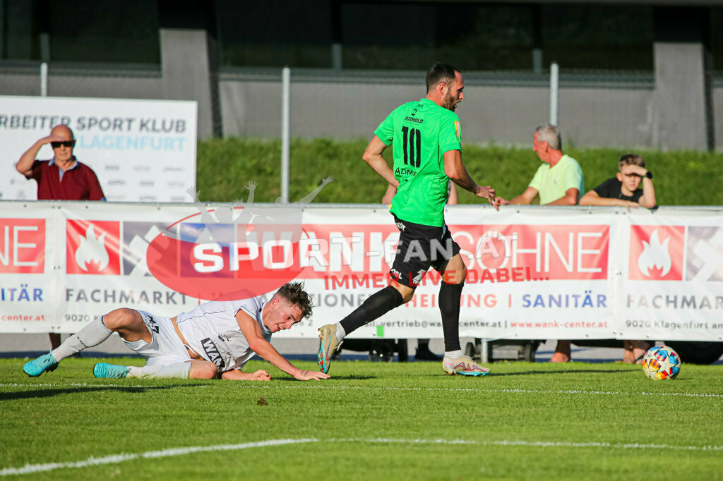 ASK Klagenfurt - SC Weiz 2:3, Kärntner Liga 3. Runde | Danijel Prskalo (SC Weiz #10) ASK Klagenfurt - SC Weiz 2:3 am 13.08.2023 in Klagenfurt
(ASK Sportzentrum Fischl), Austria, (Photo by Ernst Krawagner sport-fan.at) - Realisiert mit Pictrs.com