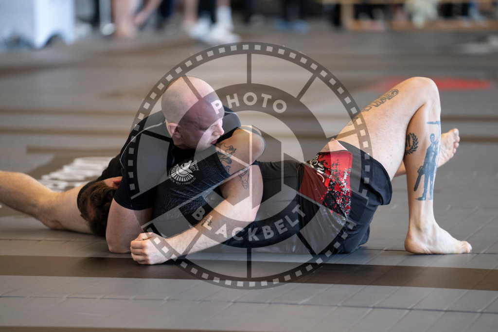 20240309PBB4152 | Fighters compete during the International Luta Livre (ILLCS) Spring Championship in Hannover, Germany, on March 9, 2024.